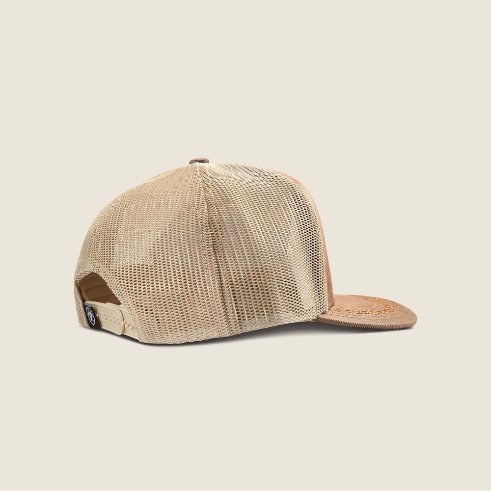 Oilskin Faux Leather Patch Cap