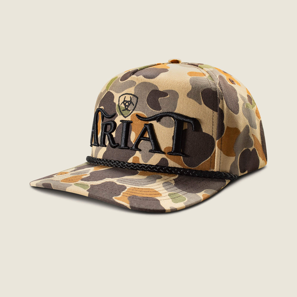 3D Embroidered Camo Cap