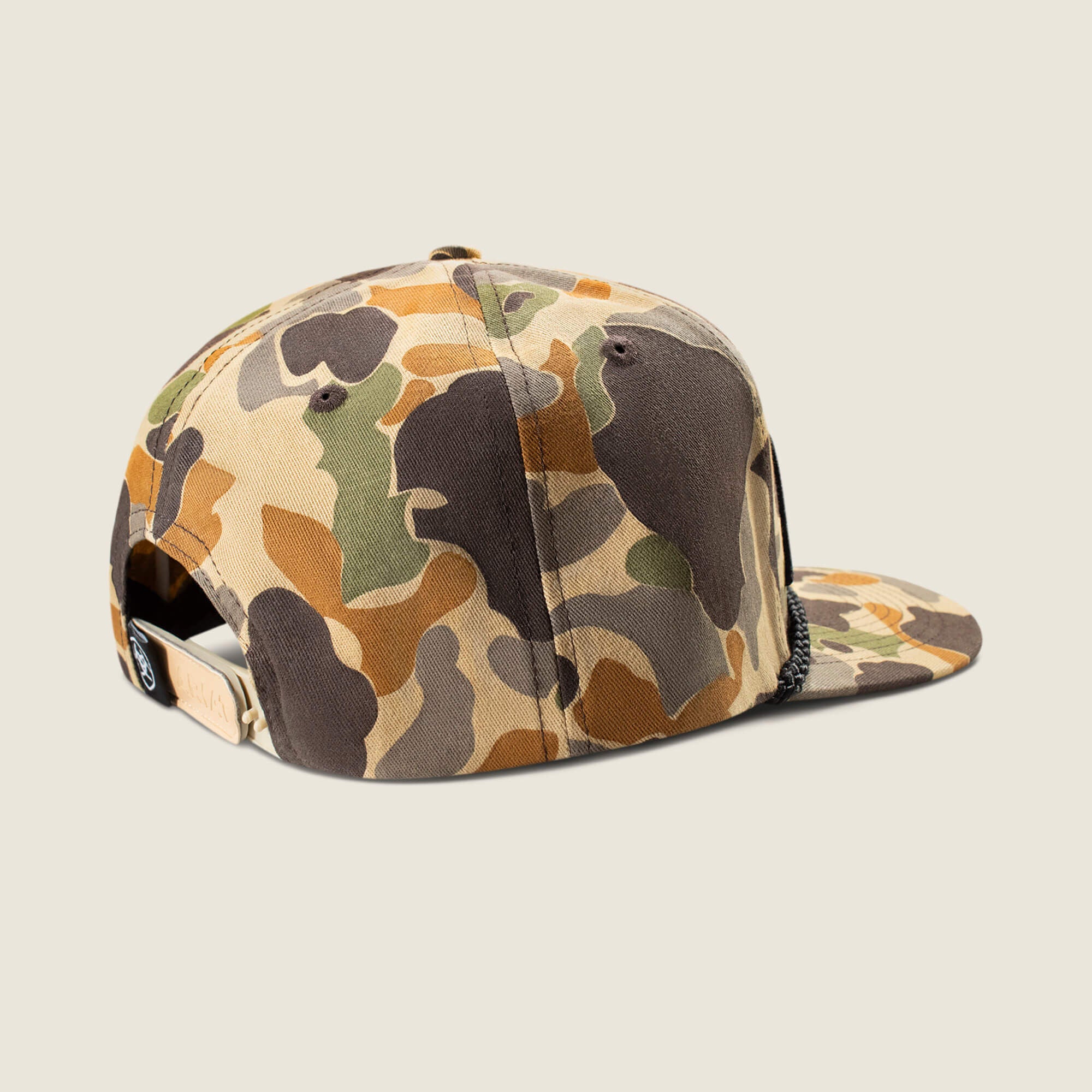 3D Embroidered Camo Cap
