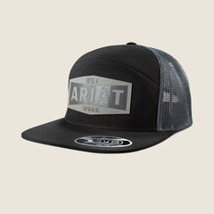 Ariat Work Leather Badge Snapback Cap