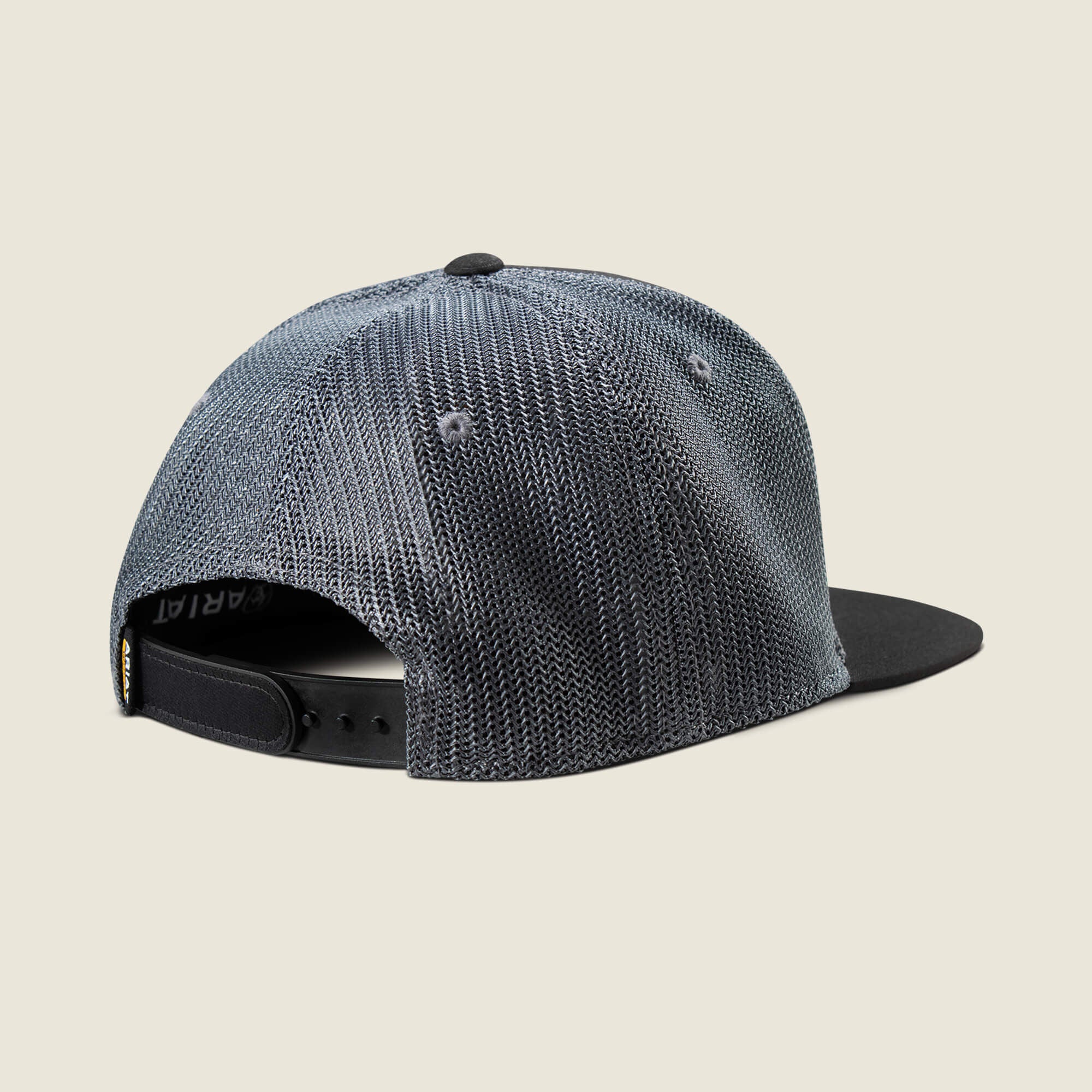 Ariat Work Leather Badge Snapback Cap