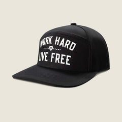 Work Hard Live Free Cap