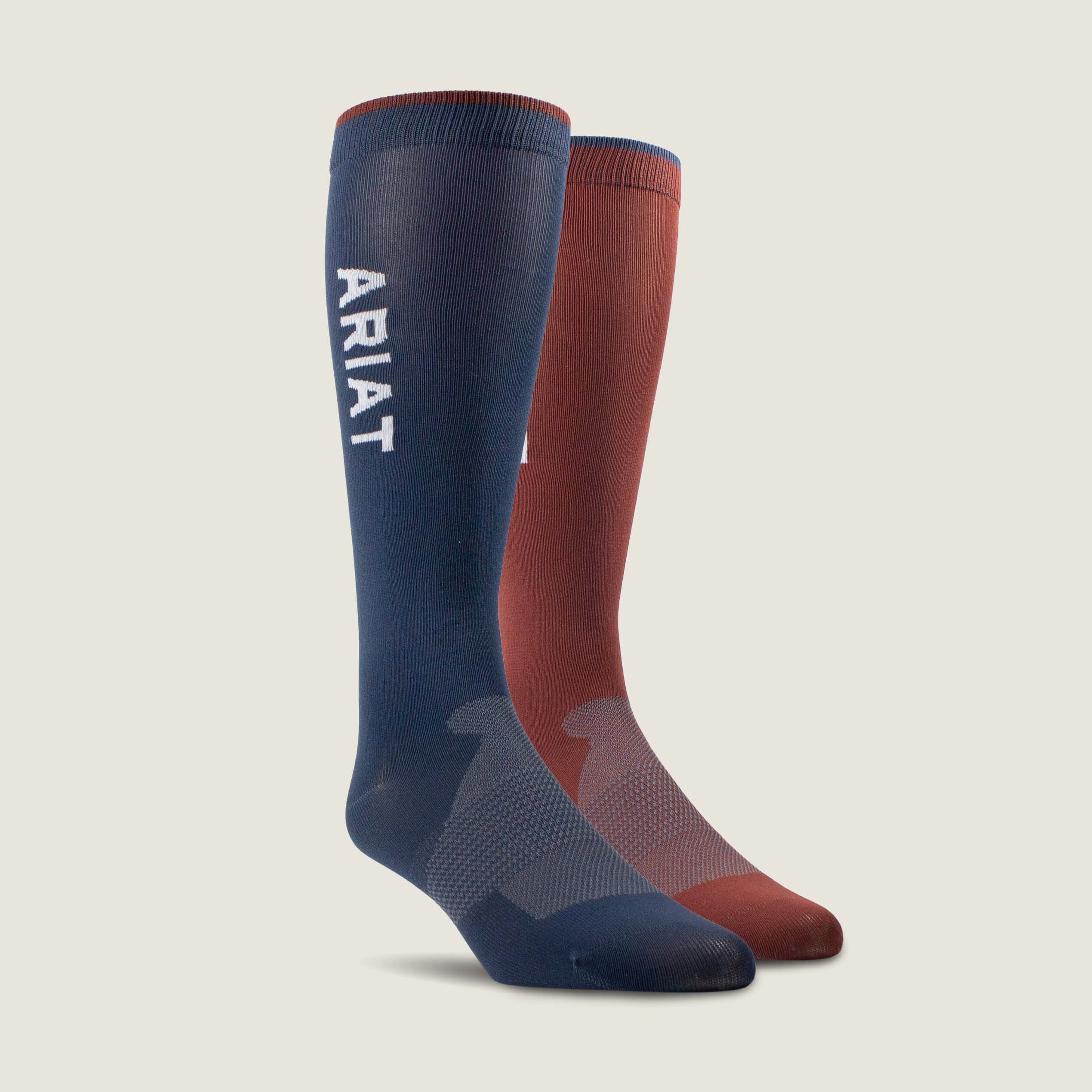 AriatTEK Essential Performance Sock 2 Pair Multi Color Pack