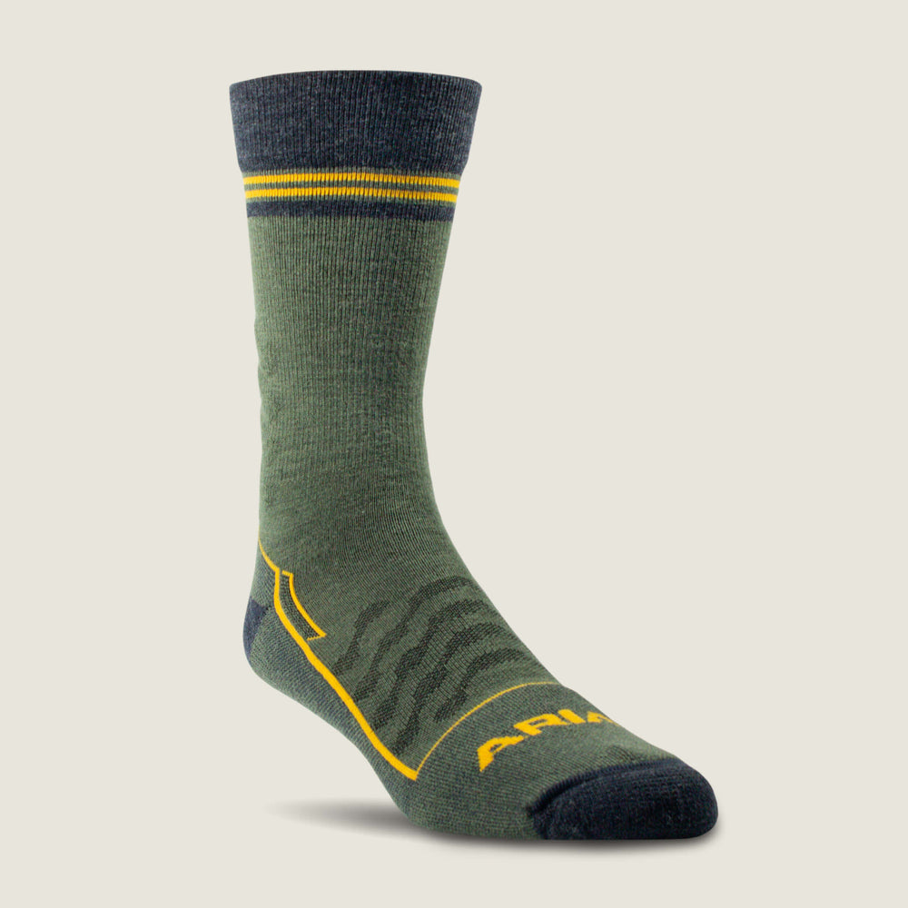 Technical Merino Wool Blend Steel Toe Work Sock