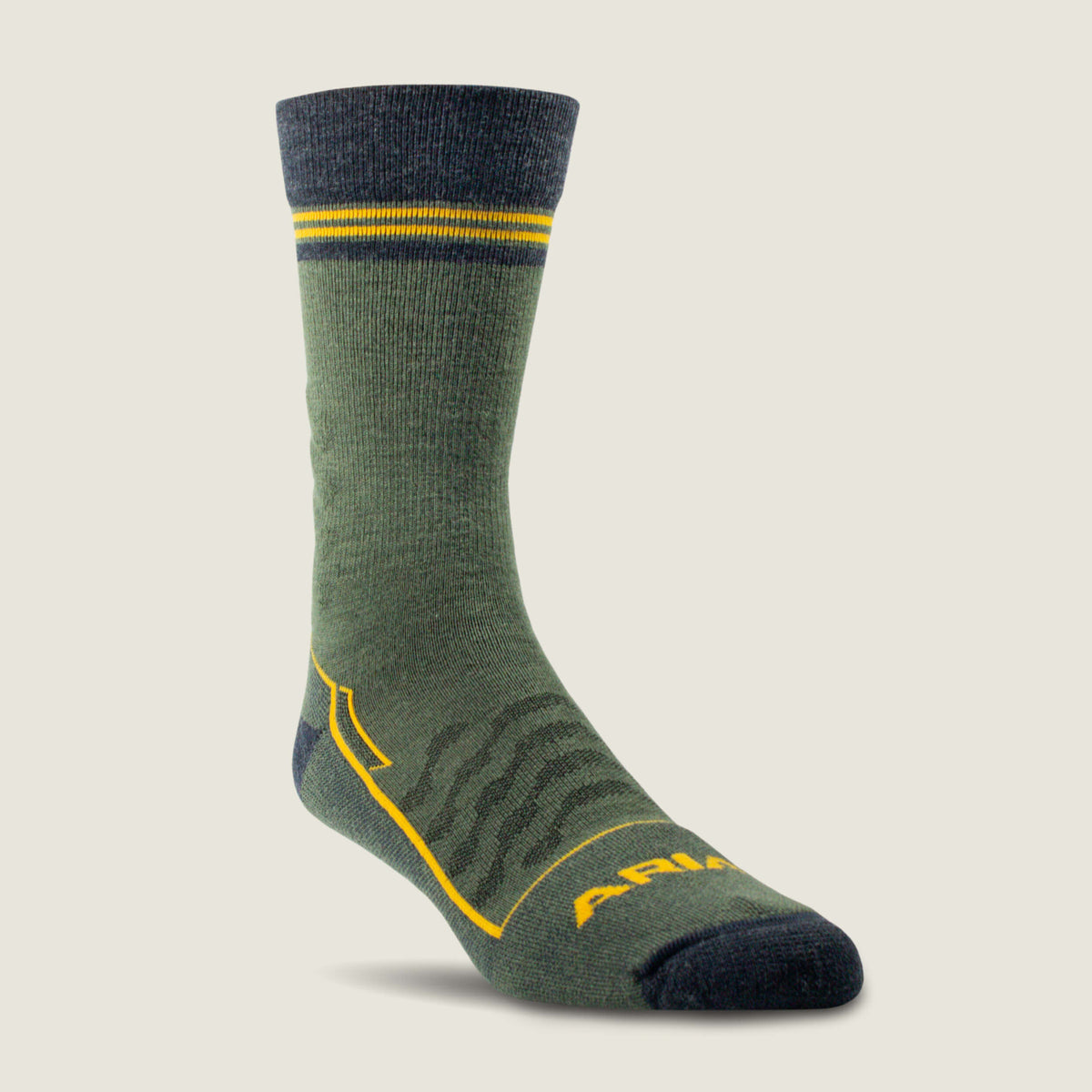 Technical Merino Wool Blend Steel Toe Work Sock
