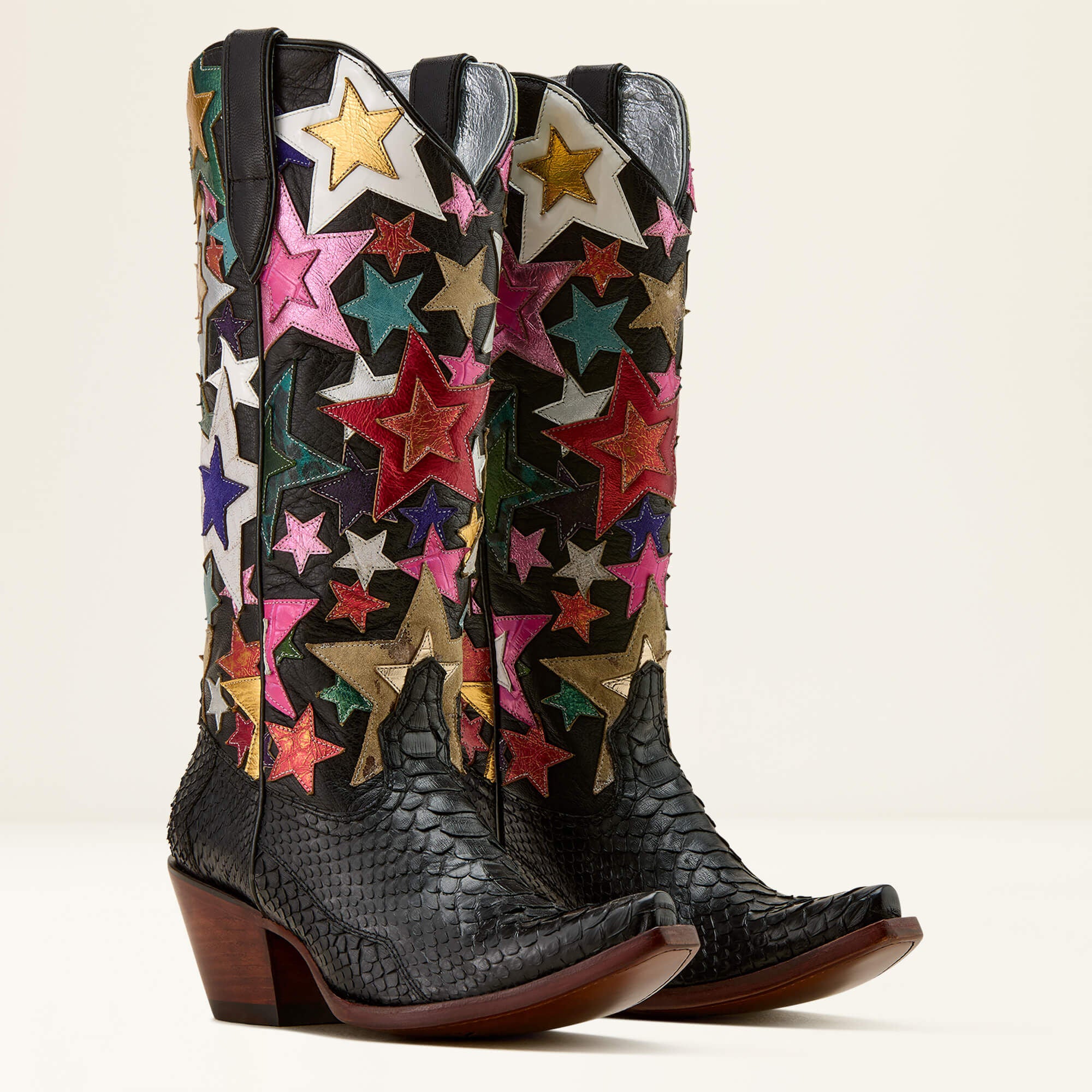 Amora Star X Toe Western Boot