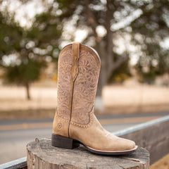 Round Up Remuda Wide Square Toe Western Boot