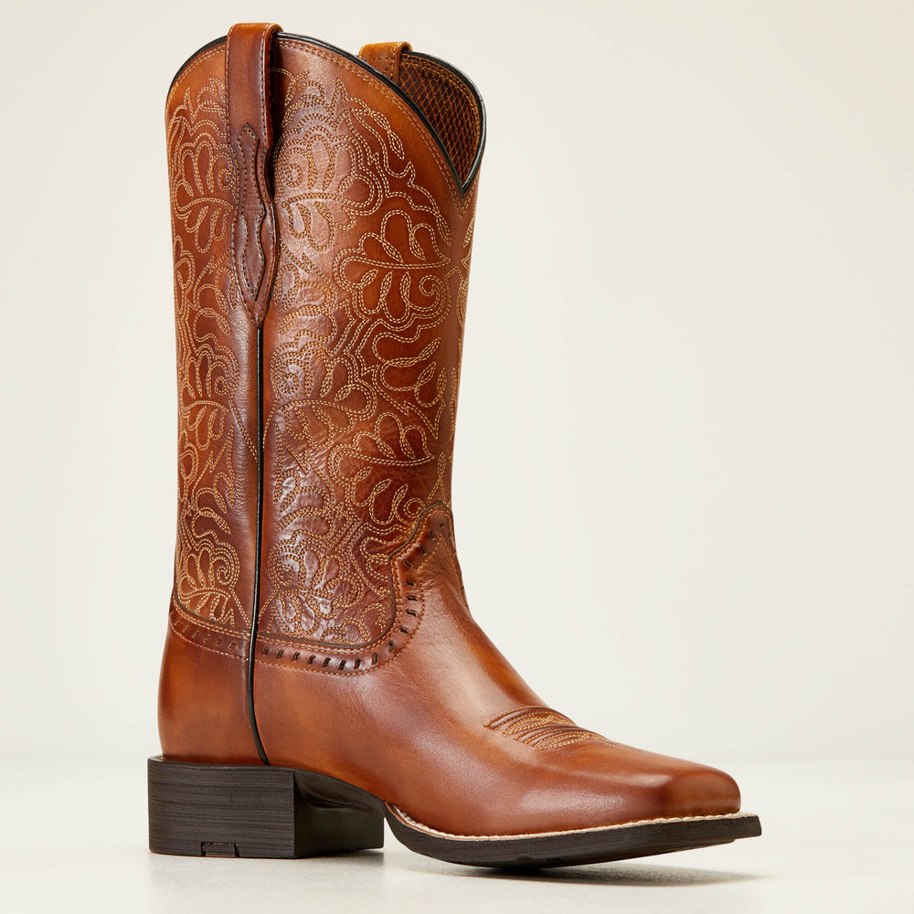 Round Up Remuda Wide Square Toe Western Boot