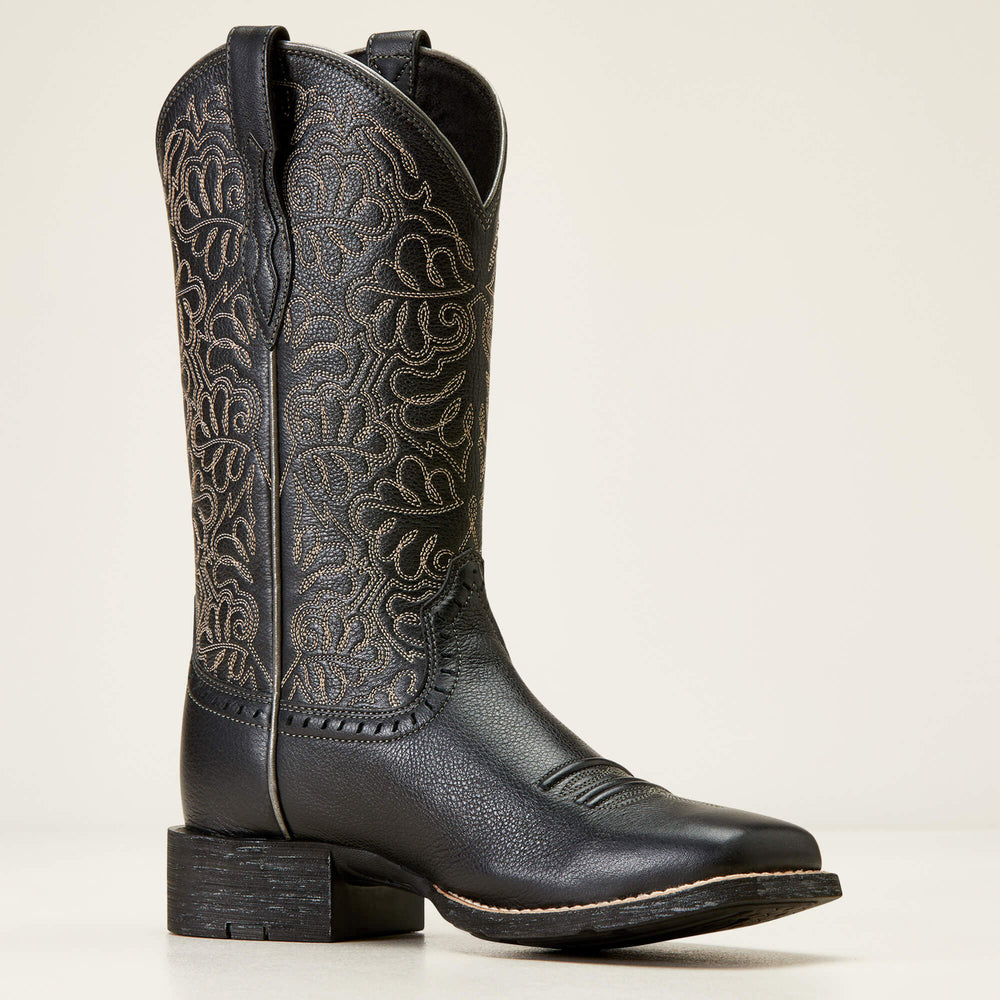 Round Up Remuda Wide Square Toe Western Boot