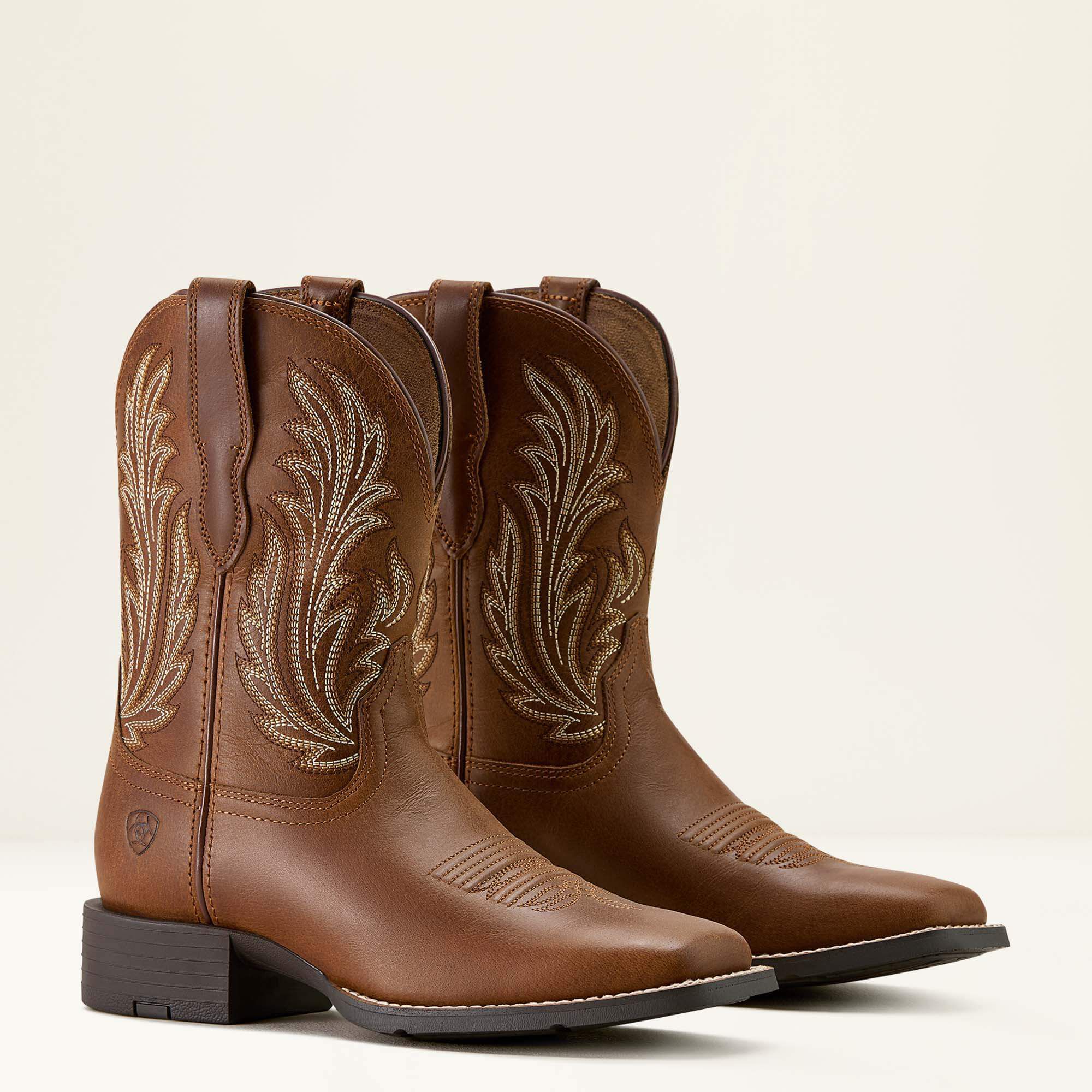 Round Up Filly Wide Square Toe Western Boot