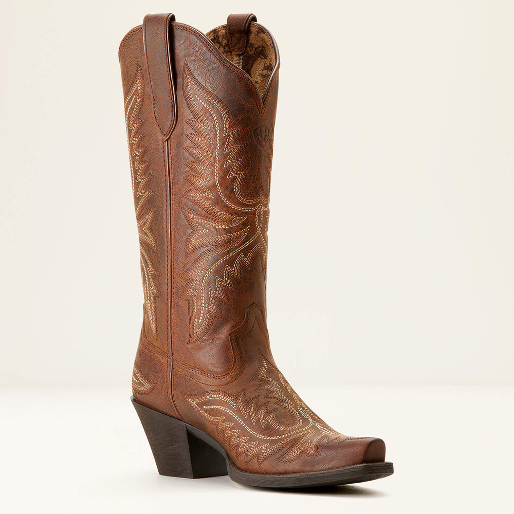 Round Up Collins D Toe Western Boot