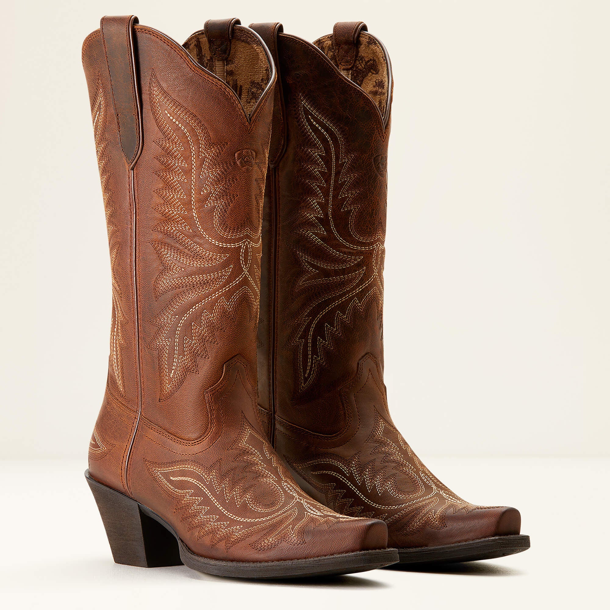 Round Up Collins D Toe Western Boot
