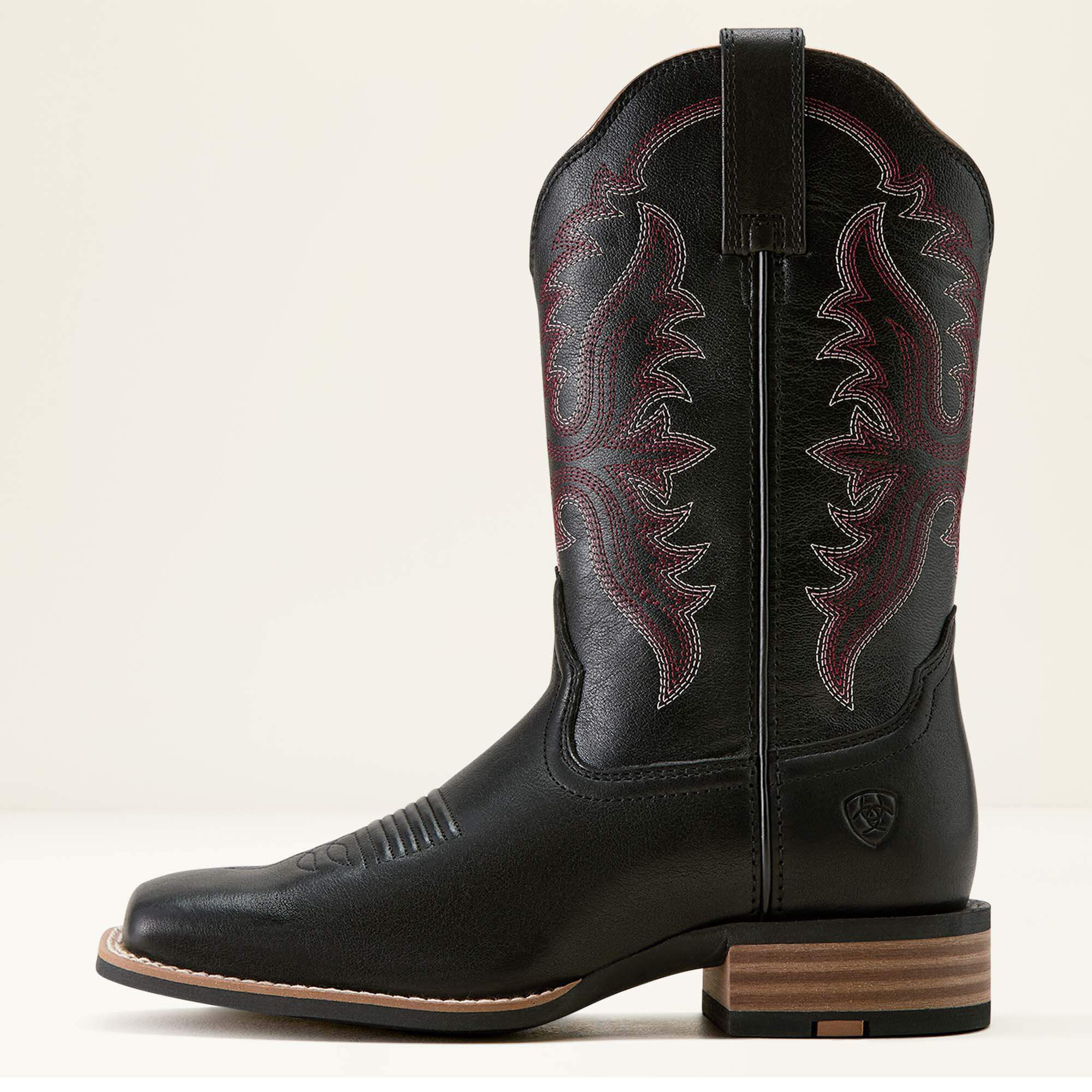 Olena Wide Square Toe Western Boot