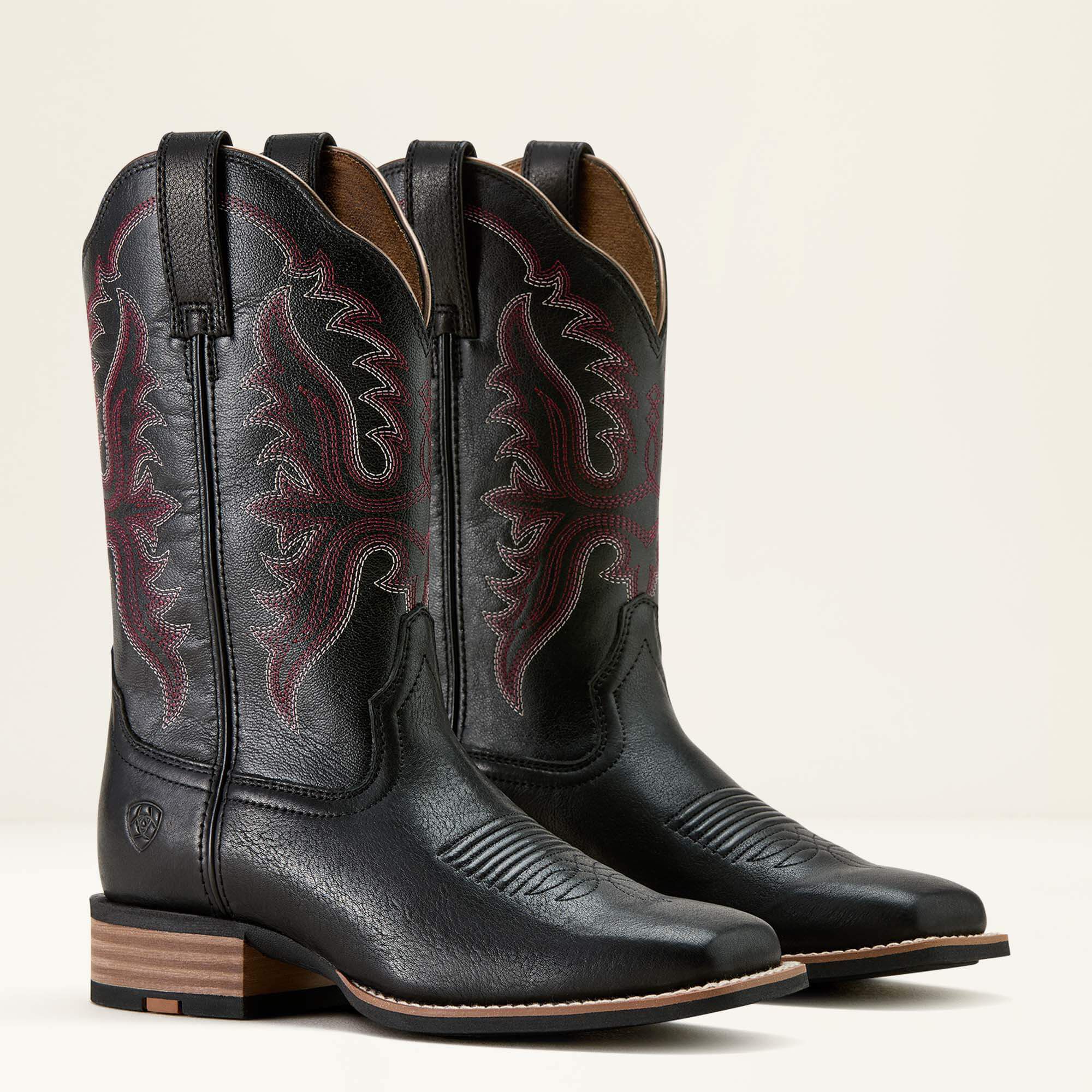 Olena Wide Square Toe Western Boot