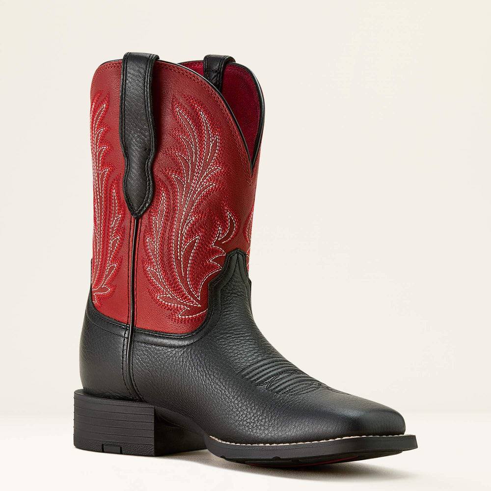 Round Up Filly Wide Square Toe Western Boot