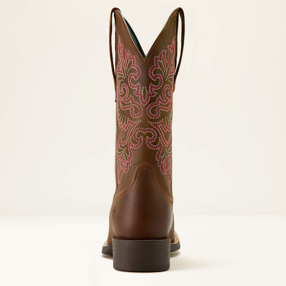 Round Up StretchFit Wide Square Toe Western Boot