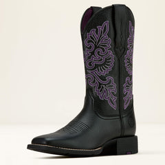 Round Up StretchFit Wide Square Toe Western Boot