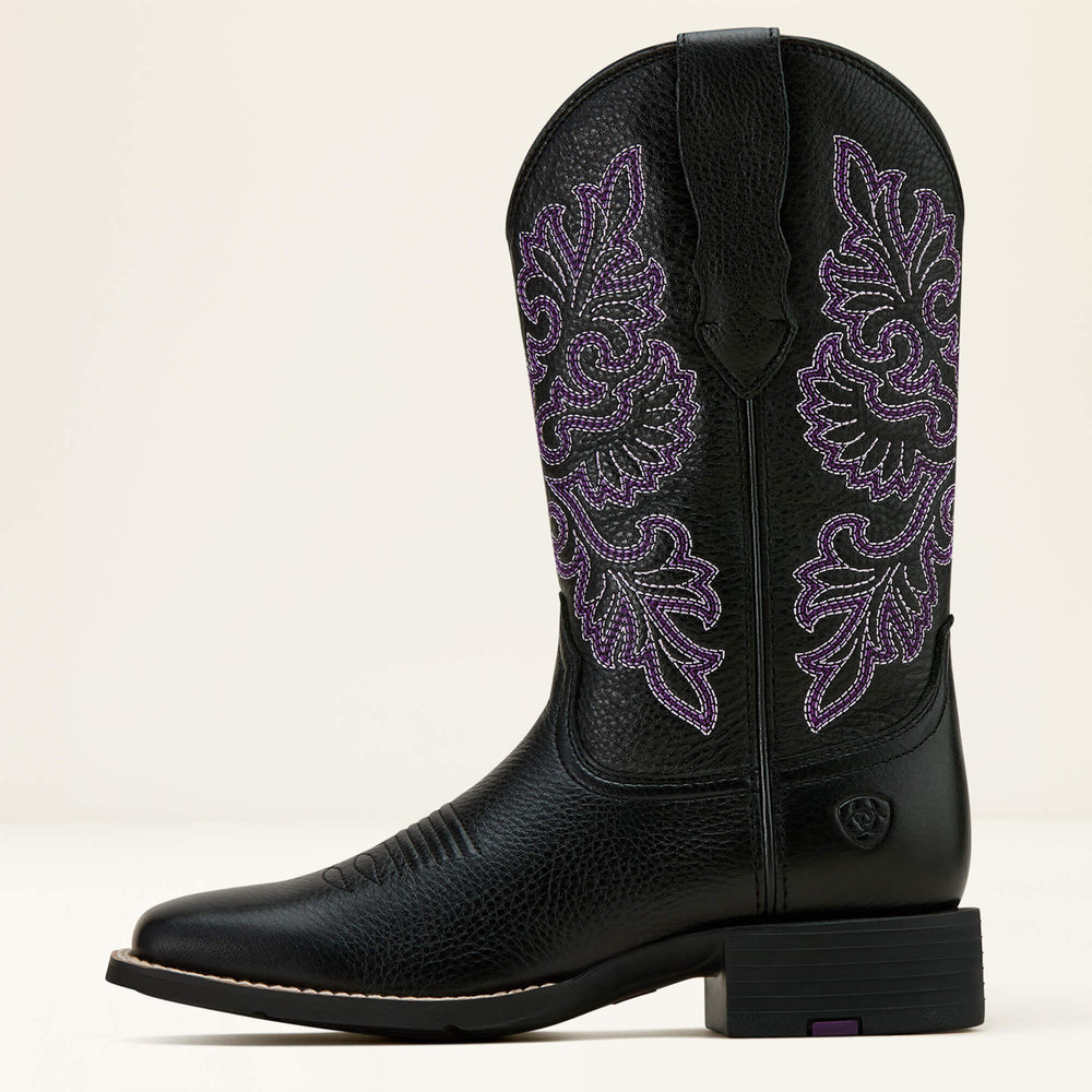 Round Up StretchFit Wide Square Toe Western Boot