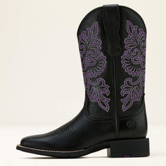 Round Up StretchFit Wide Square Toe Western Boot