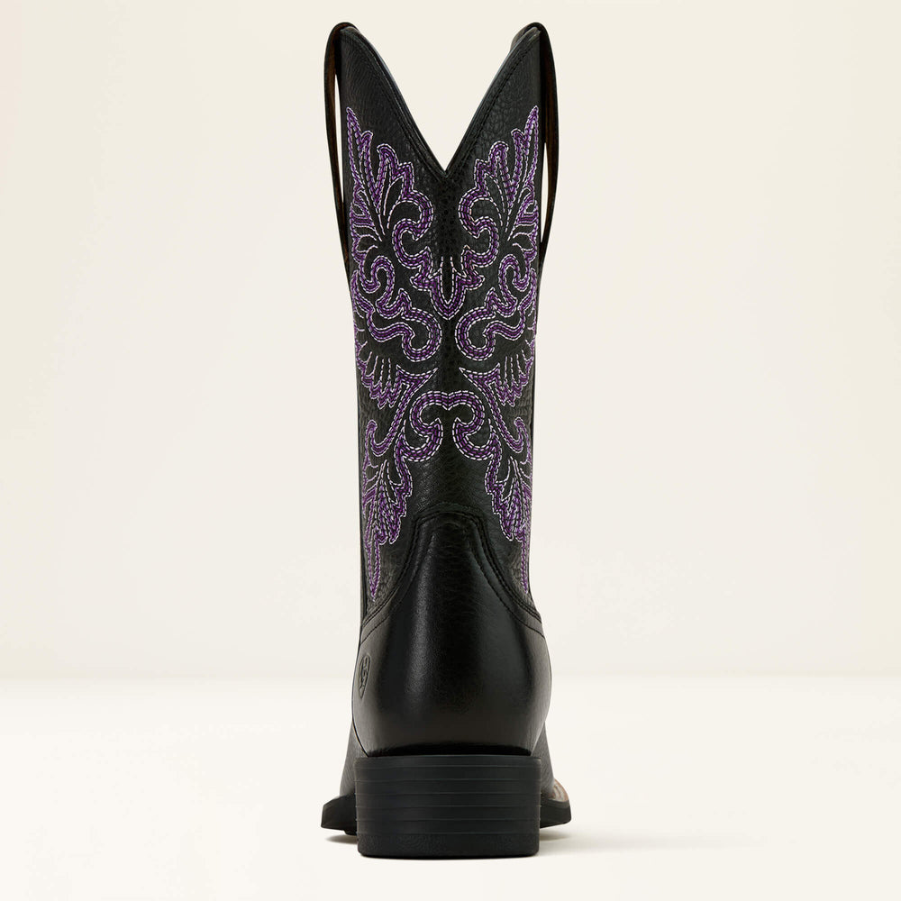Round Up StretchFit Wide Square Toe Western Boot