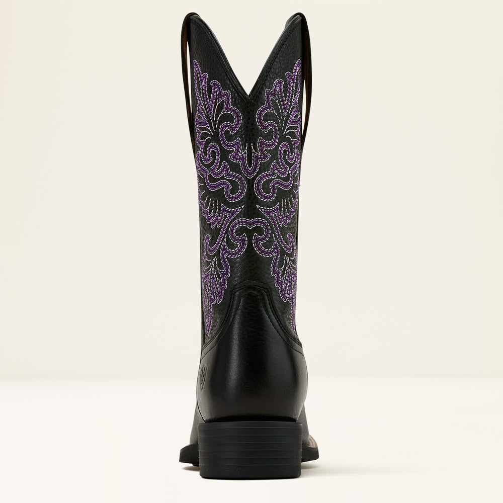 Round Up StretchFit Wide Square Toe Western Boot
