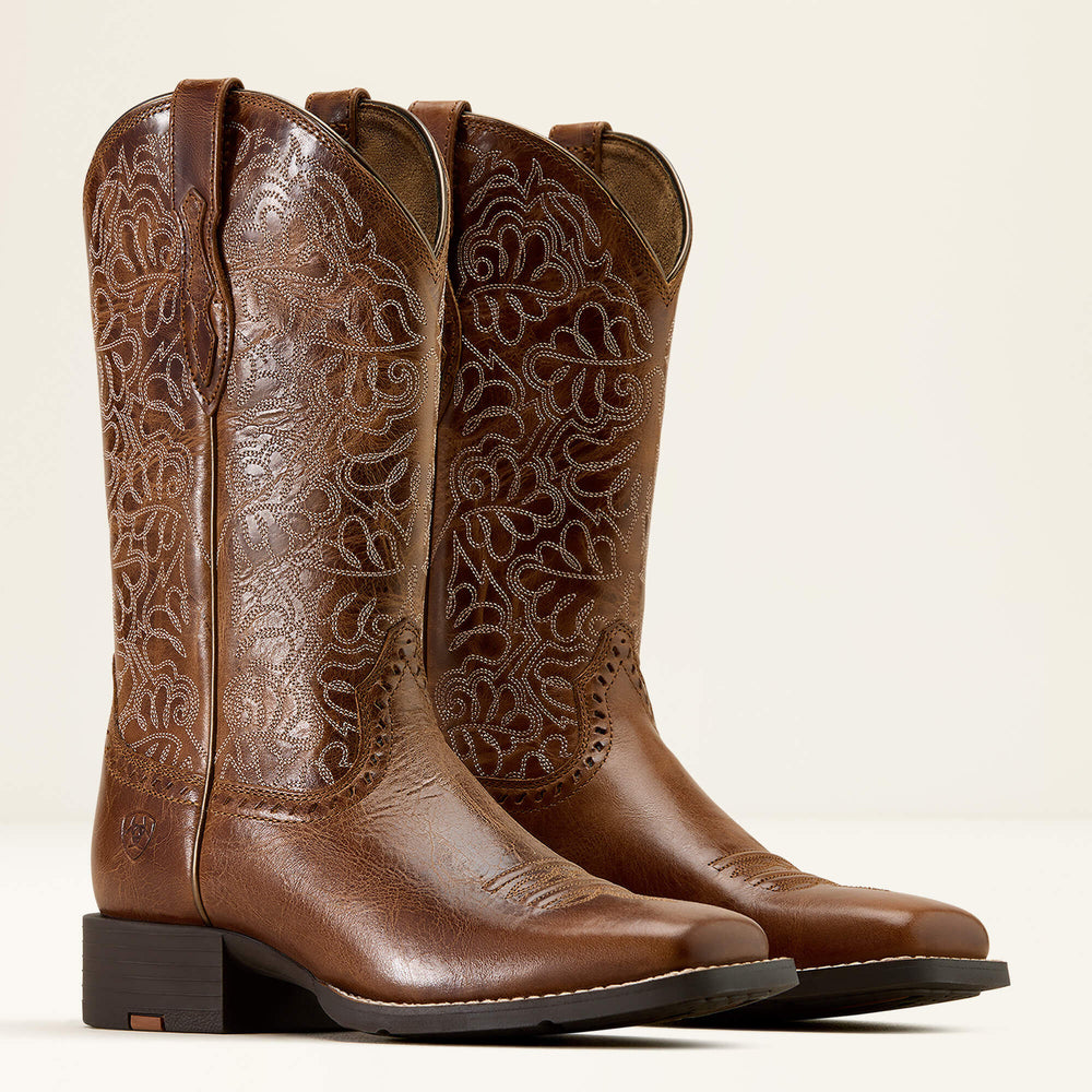 Round Up Remuda Wide Square Toe Western Boot