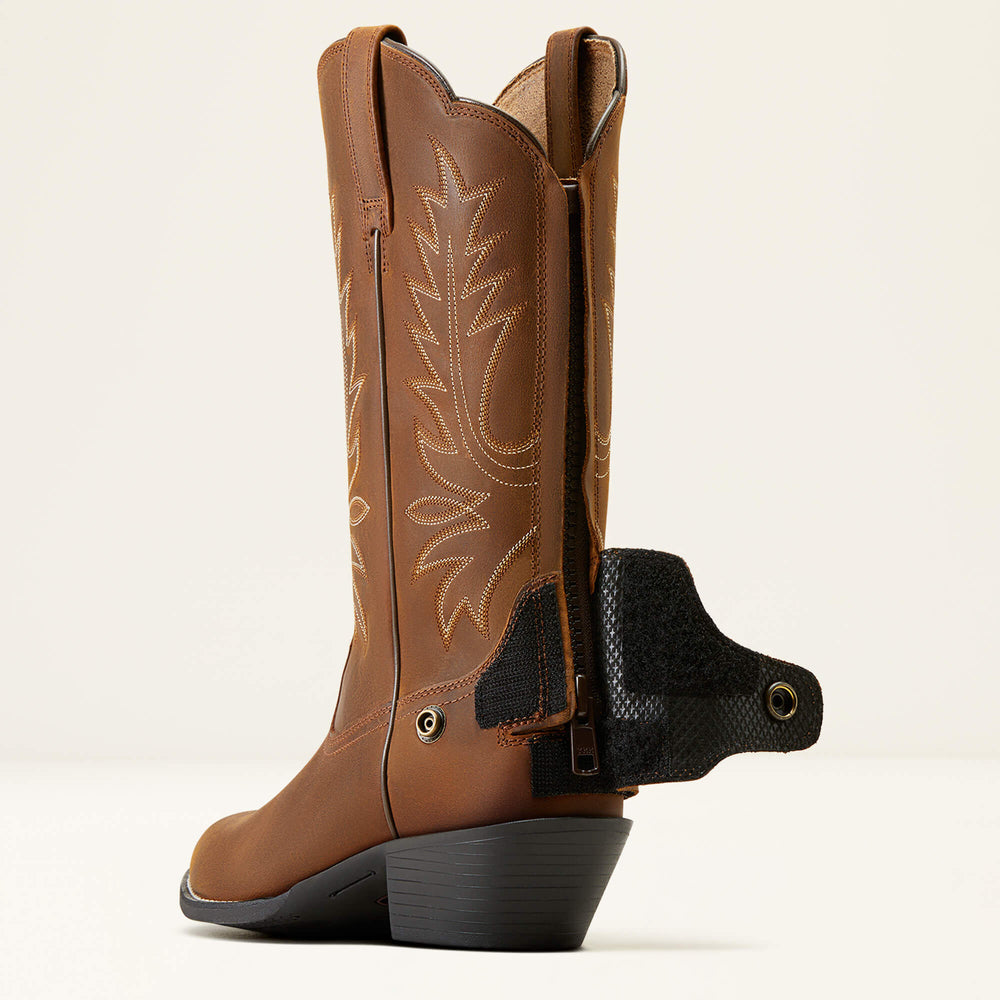 Heritage R Toe EZ Zip Western Boot