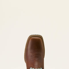 Hybrid Ranchwork Wide Square Toe Western Boot
