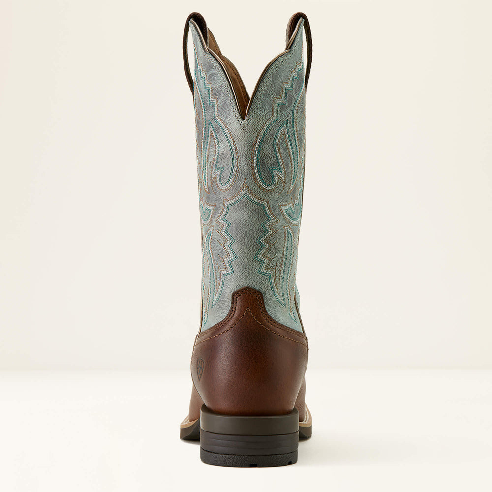 Hybrid Ranchwork Wide Square Toe Western Boot