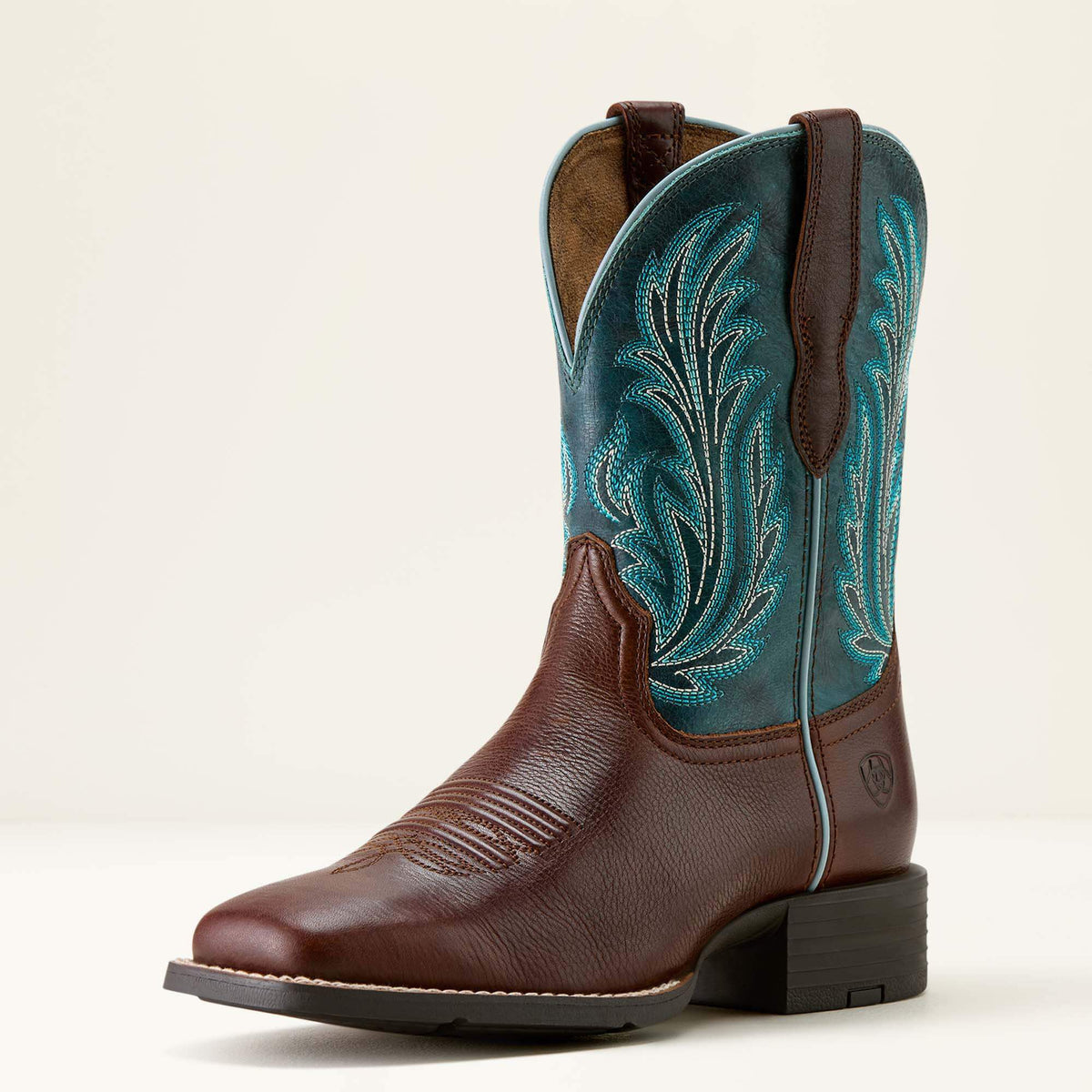 Round Up Filly Wide Square Toe Western Boot
