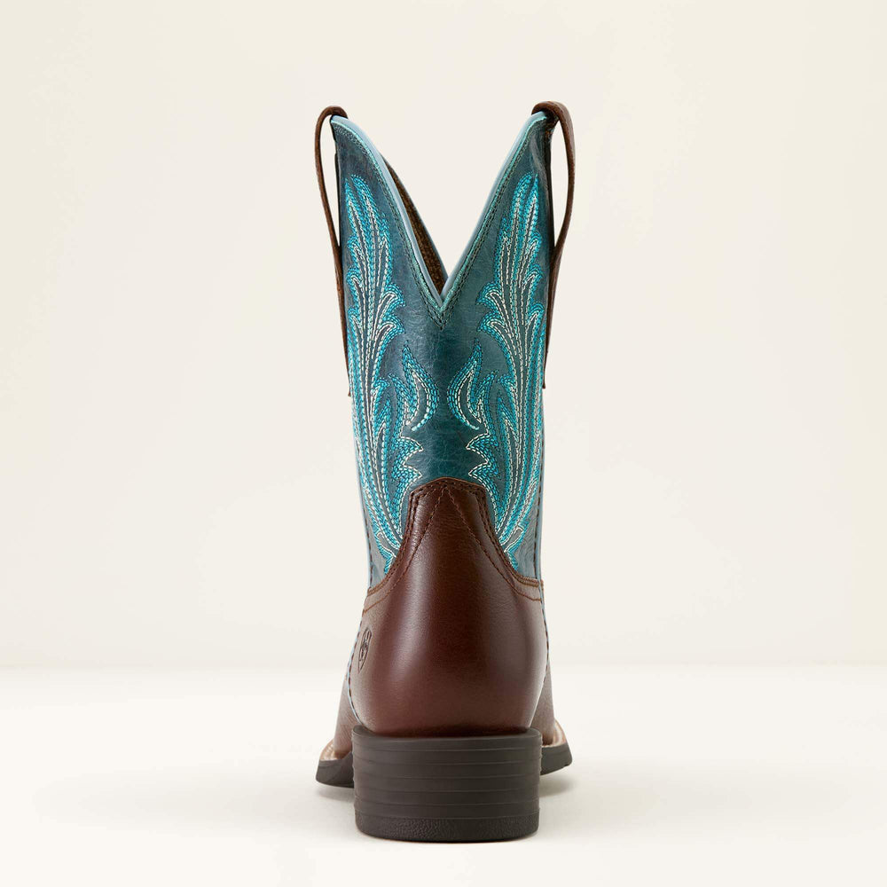 Round Up Filly Wide Square Toe Western Boot