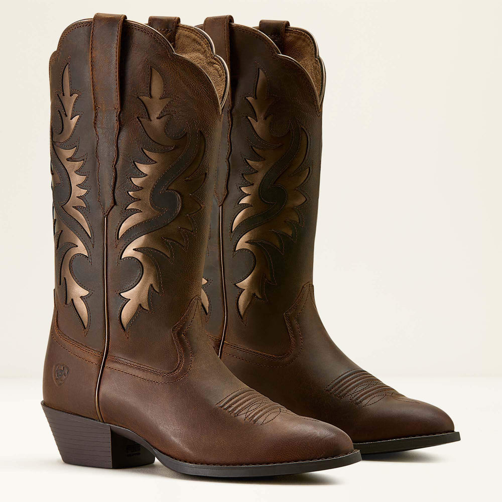 Heritage Retro R Toe Western Boot