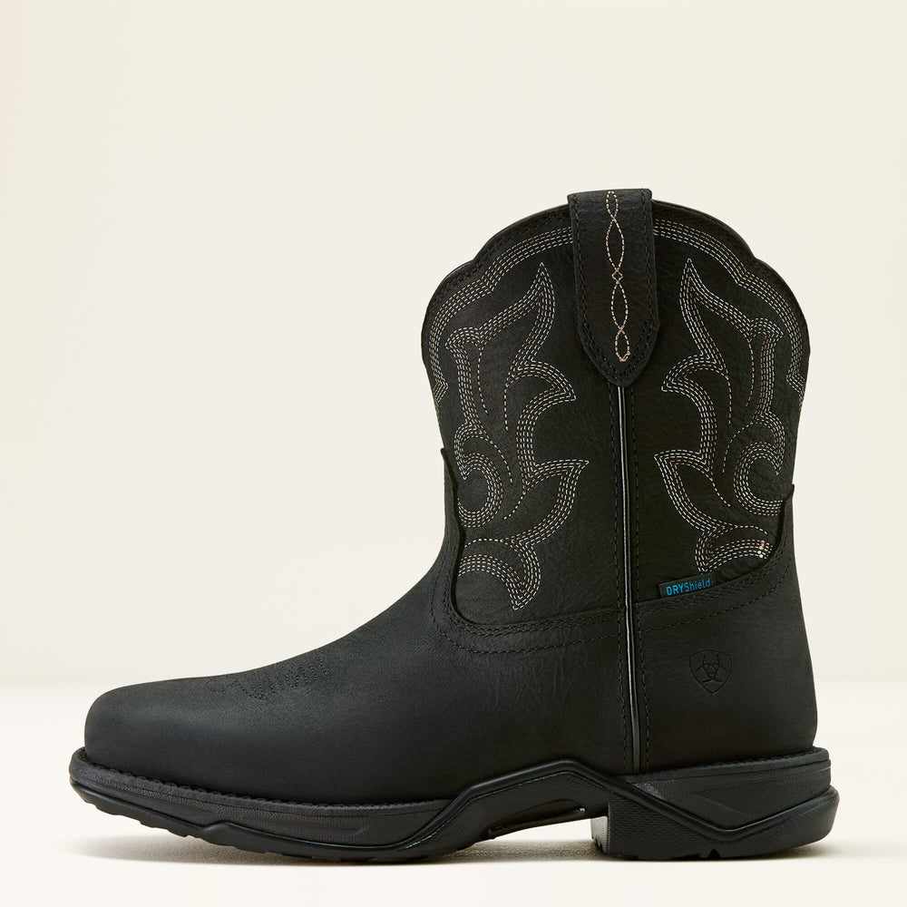 Anthem Shortie II Waterproof Square Toe Western Boot