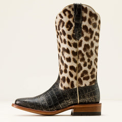 Frontier Farrah Wide Square Toe Western Boot