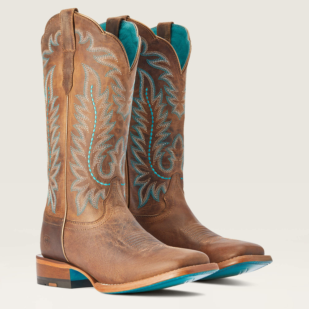 Frontier Tilly Wide Square Toe Western Boot