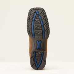 Hybrid Ranchwork Wide Square Toe Western Boot