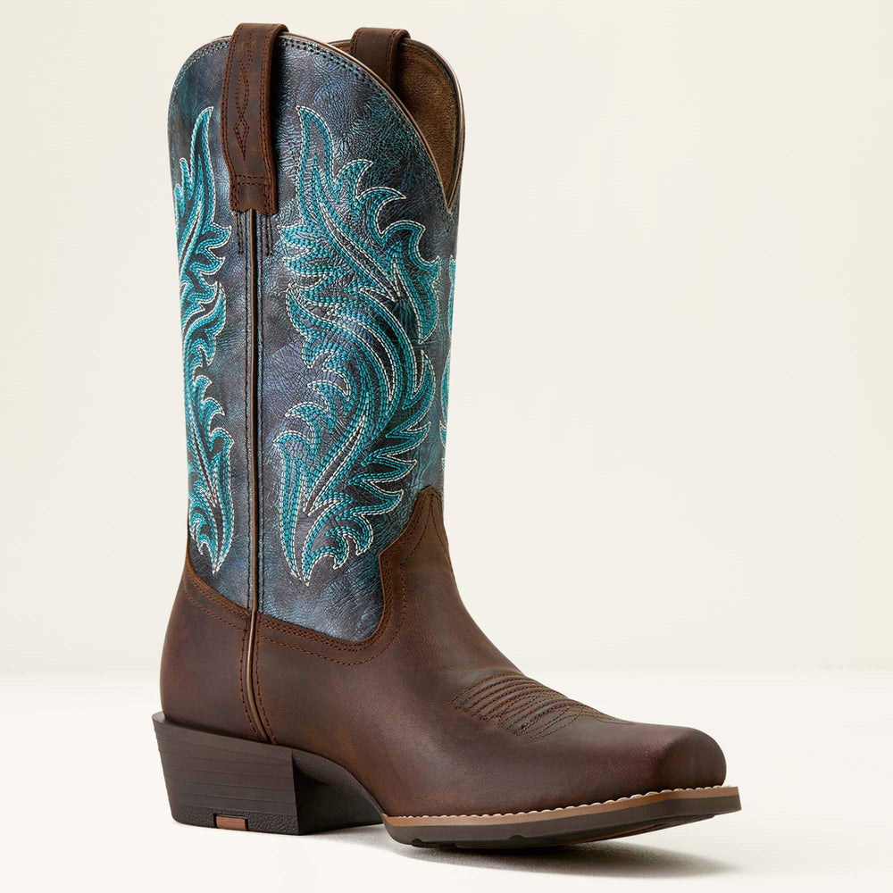 Round Up Narrow Cutter Toe Western Boot