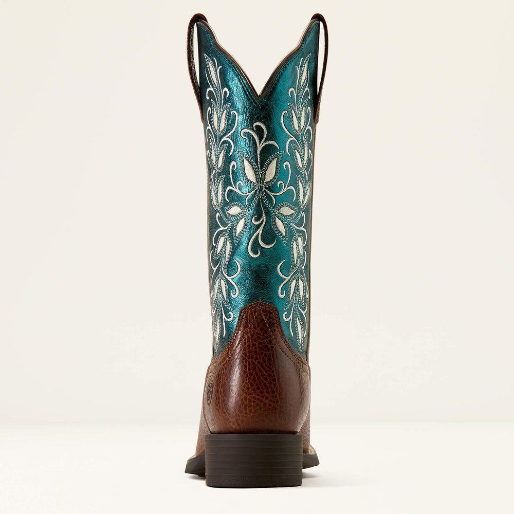 Round Up Holly Wide Square Toe Western Boot