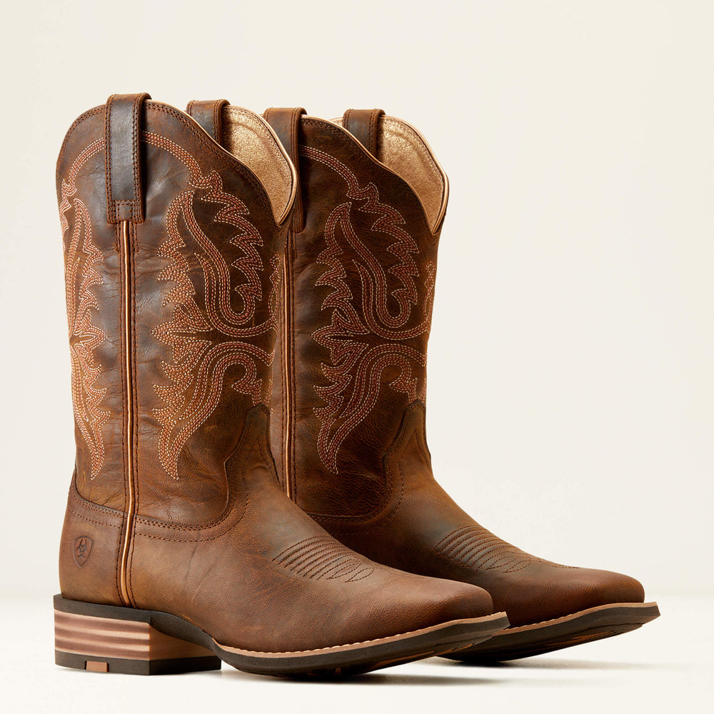 Olena Wide Square Toe Western Boot