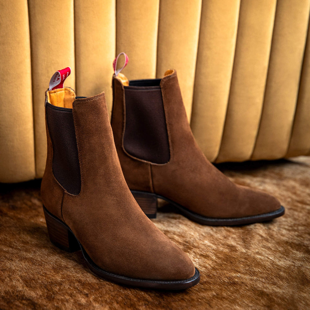 Bench Made Eleanor Almond Toe Chelsea Boot