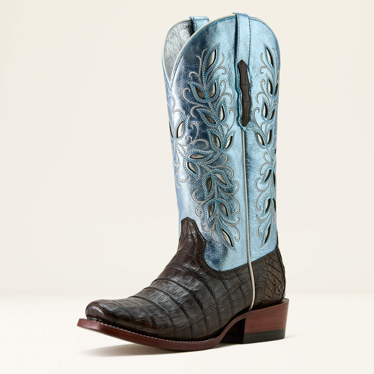 Futurity Silk Narrow Cutter Toe Western Boot