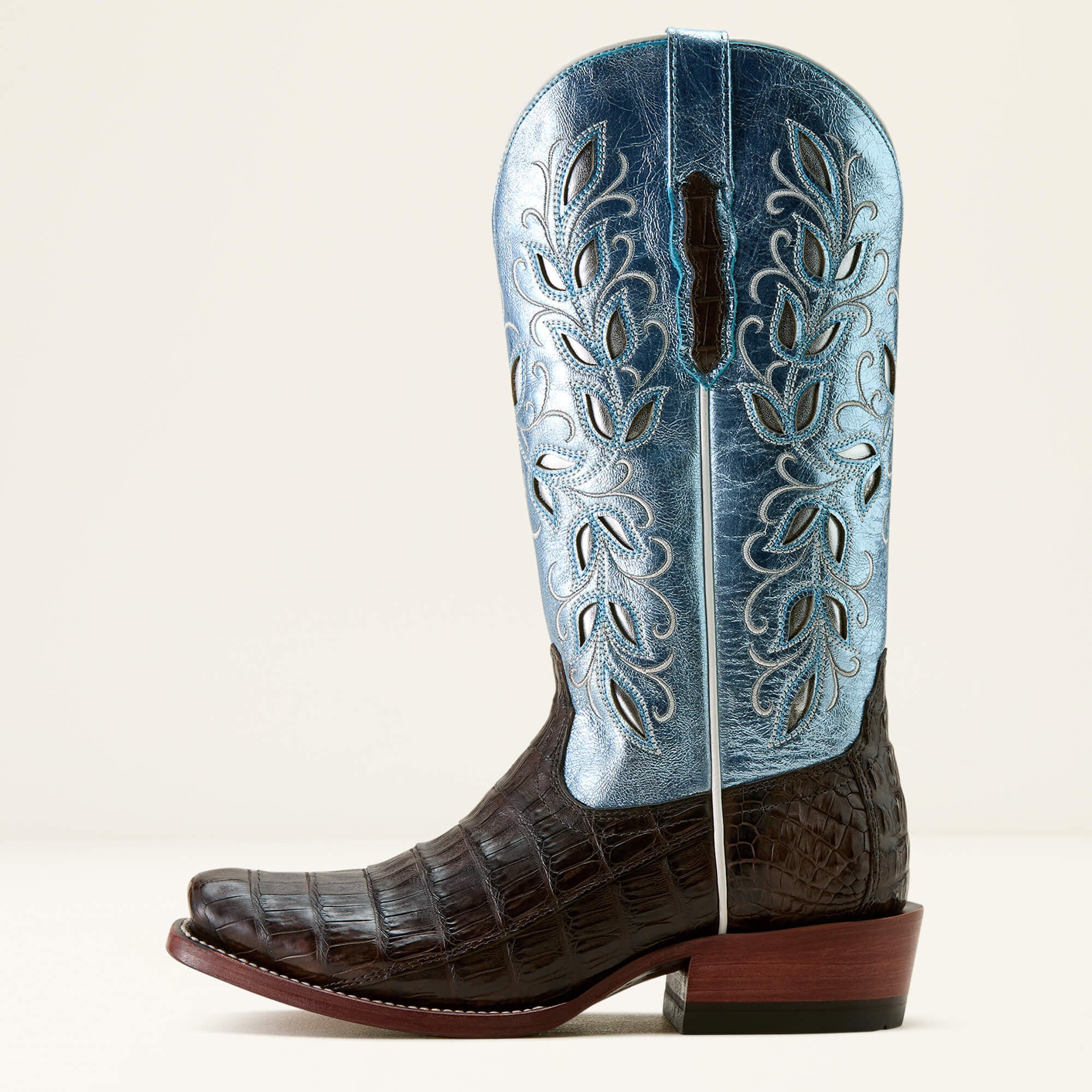 Futurity Silk Narrow Cutter Toe Western Boot