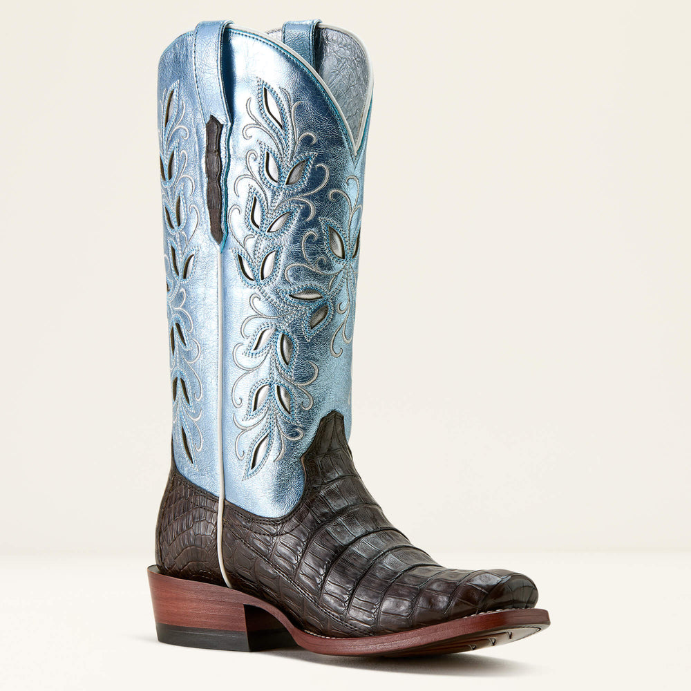 Futurity Silk Narrow Cutter Toe Western Boot