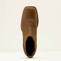 Booker Chelsea Wide Square Toe Western Boot