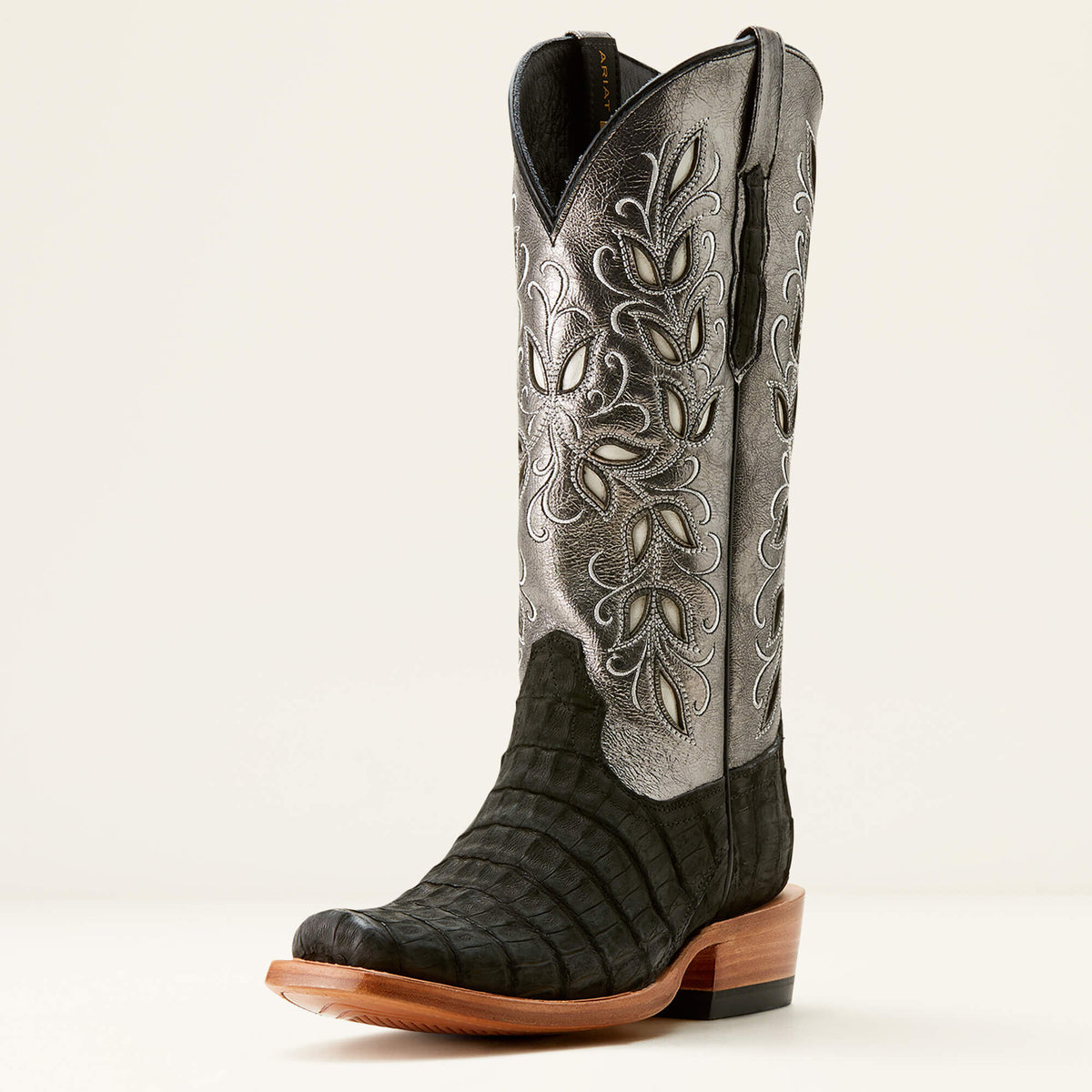 Futurity Silk Narrow Cutter Toe Western Boot