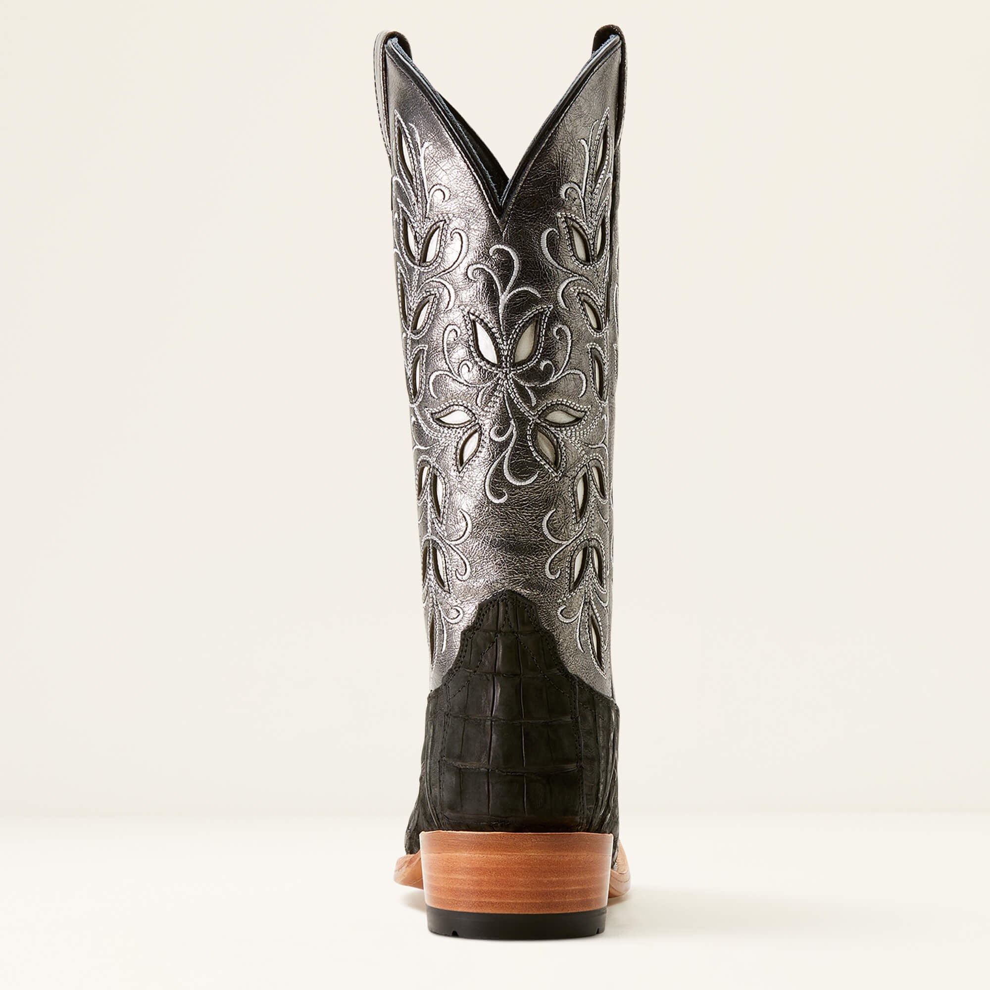 Futurity Silk Narrow Cutter Toe Western Boot