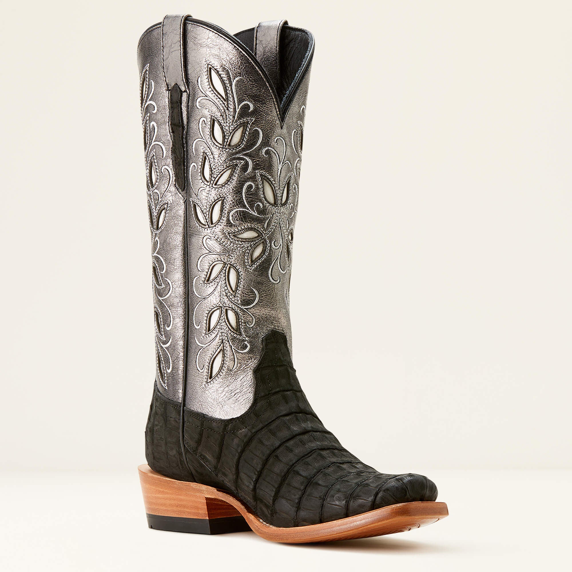 Futurity Silk Narrow Cutter Toe Western Boot