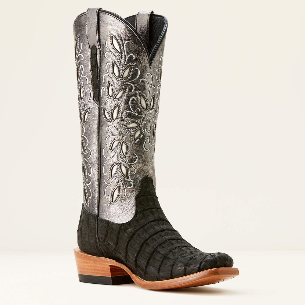 Futurity Silk Narrow Cutter Toe Western Boot
