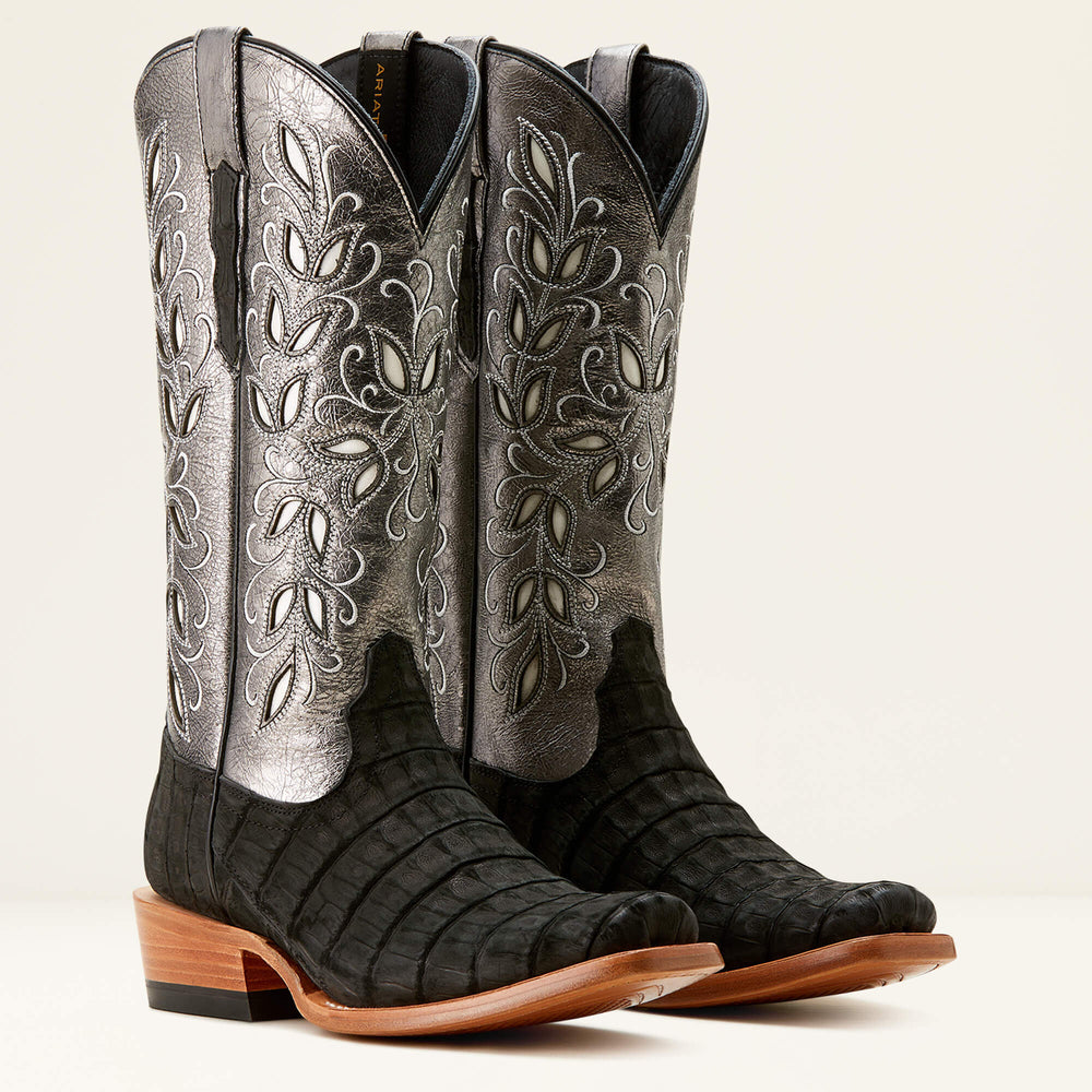 Futurity Silk Narrow Cutter Toe Western Boot