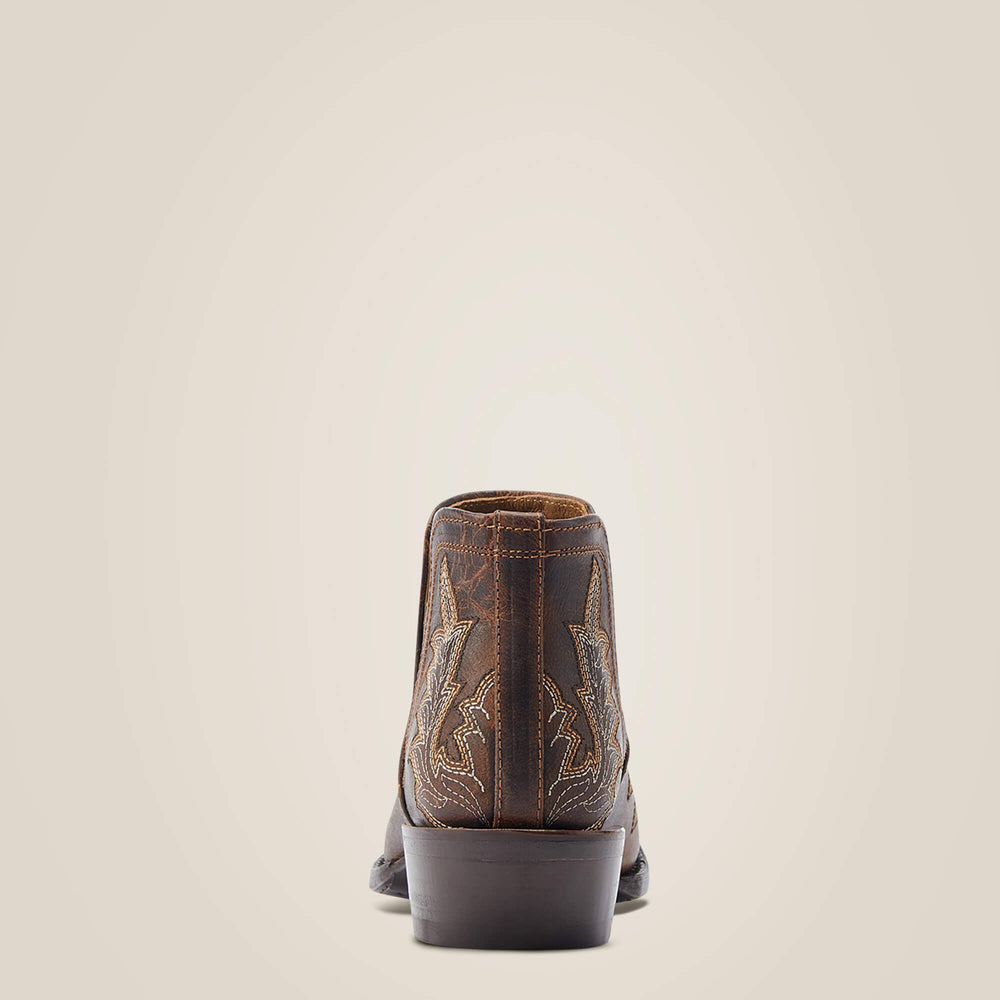 Dixon Low Heel Western Boot